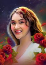 Custom Fantasy Portrait From Your Photos, Custom Portraits-4