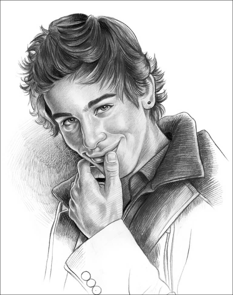 gm home pencil sketches